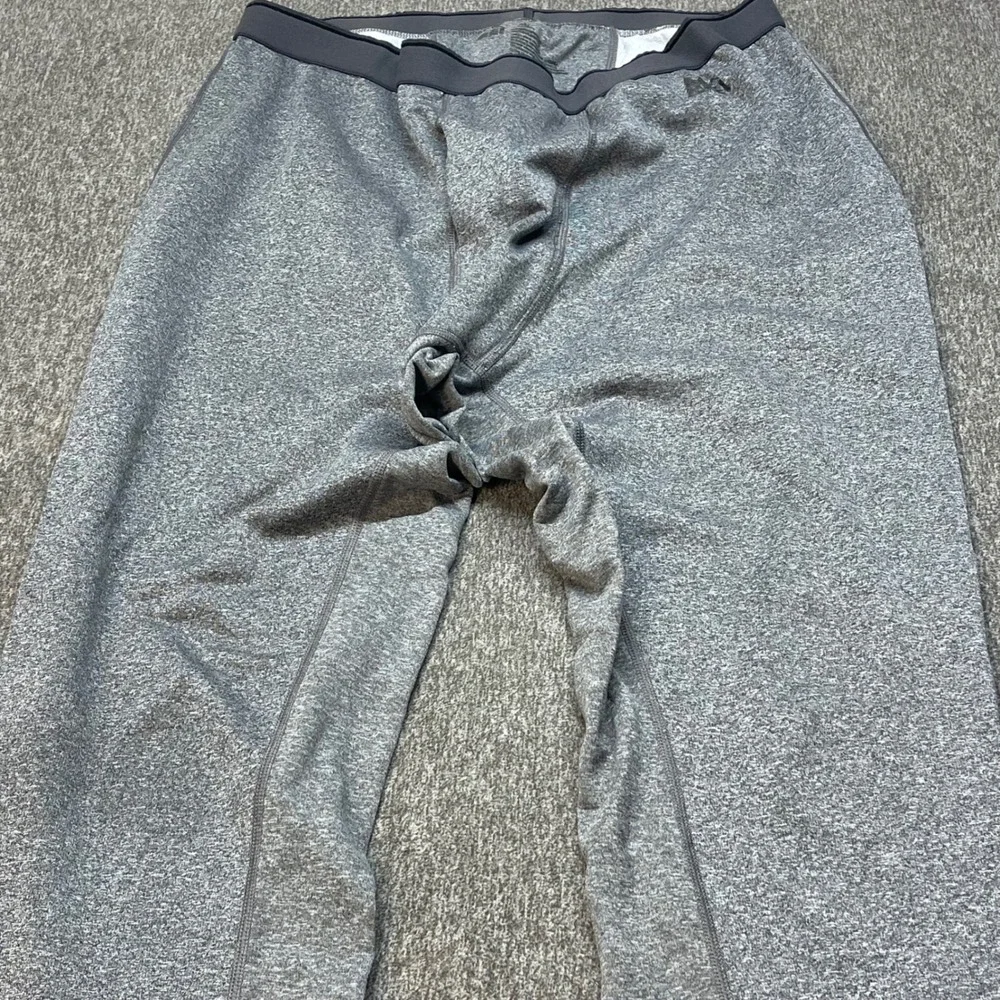 REI Co-op Mens Gray Heathered Midweight Base Layer Thermal Tights Size XL